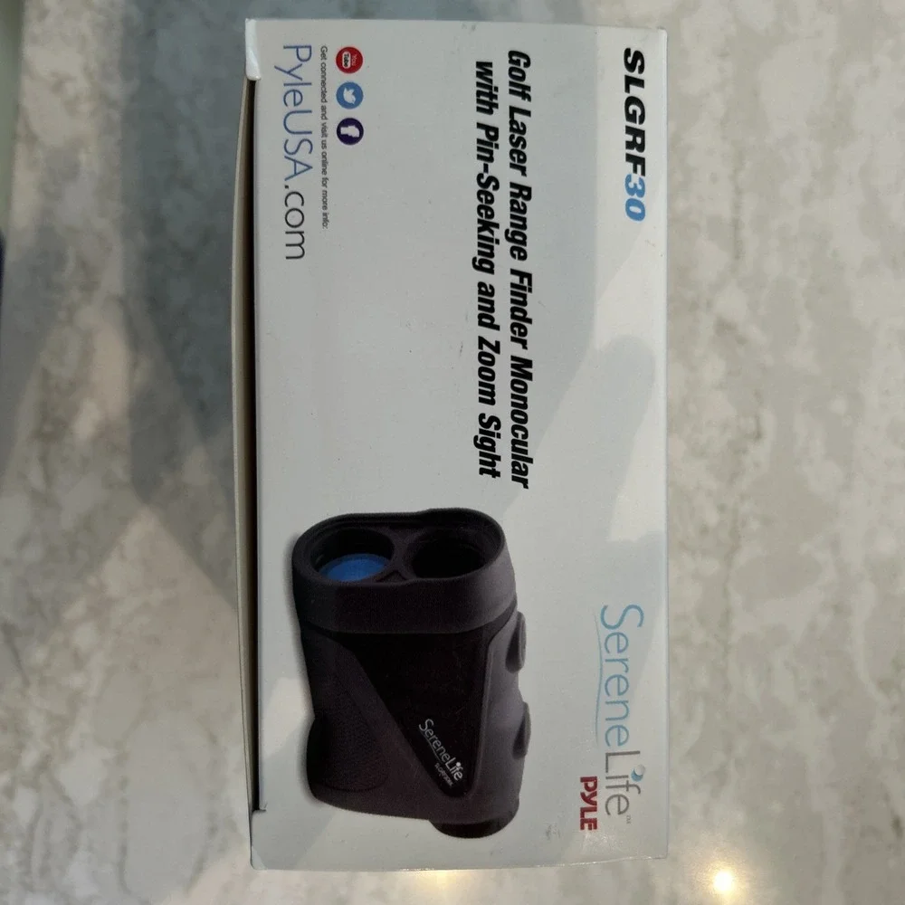SereneLife Golf Laser Range Finder Monocular w/‎ Adjustable Pin-Seeking Zoom
